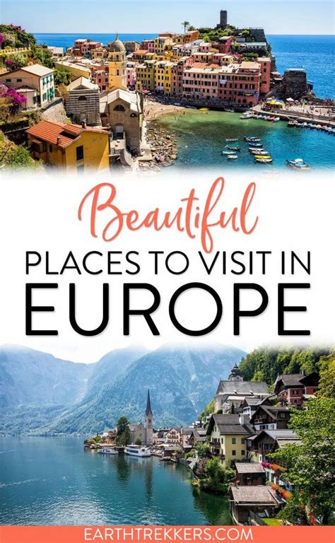 30 Beautiful Places to Visit in Europe (+ Map and .